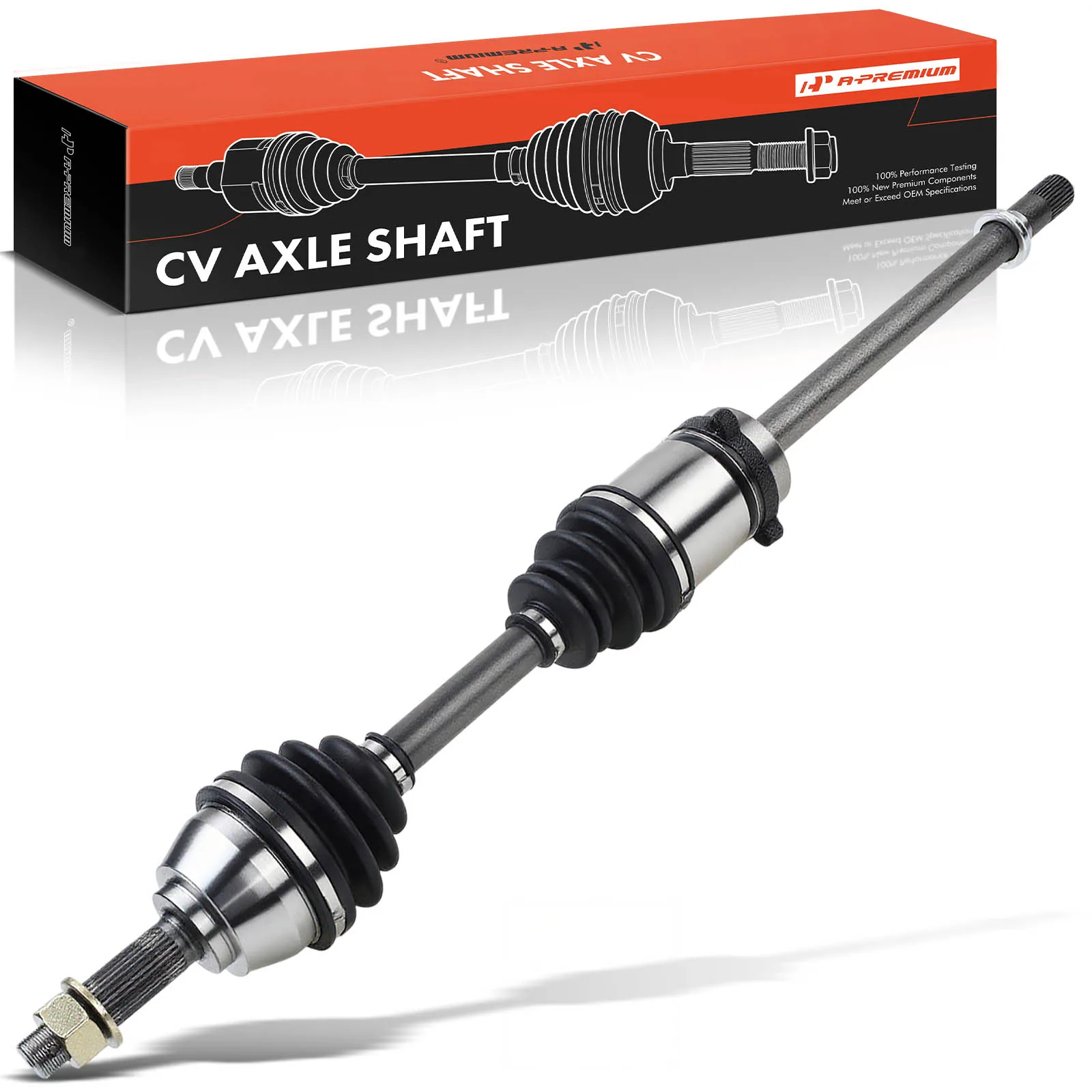 A-Premium Front Passenger Side CV Axle Shaft Assembly for Nissan Maxima 1995-1999 Infiniti I30 1996-1999