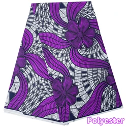 African Wax Polyester Wax Fabric 2022 Cheapest Wholesale High Quality Ankara Veritablewax African Wax Print Fabric A-6