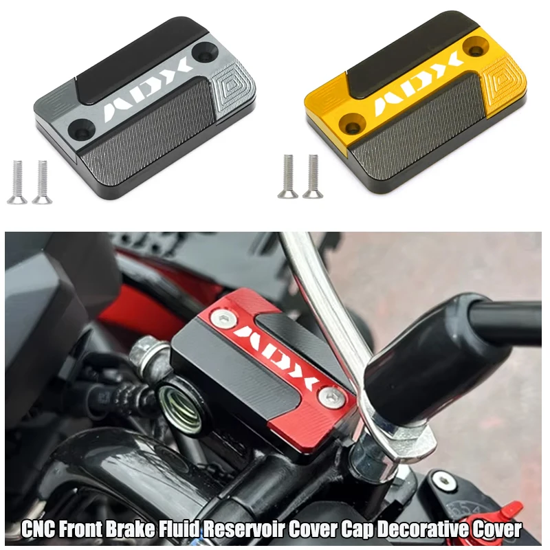 For SYM ADX125 ADX300 ADX150 ADX400TG ADX 125/150/300/400 Motorcycle CNC Front Brake Reservoir Fluid Tank Cover Oil Cup Cap