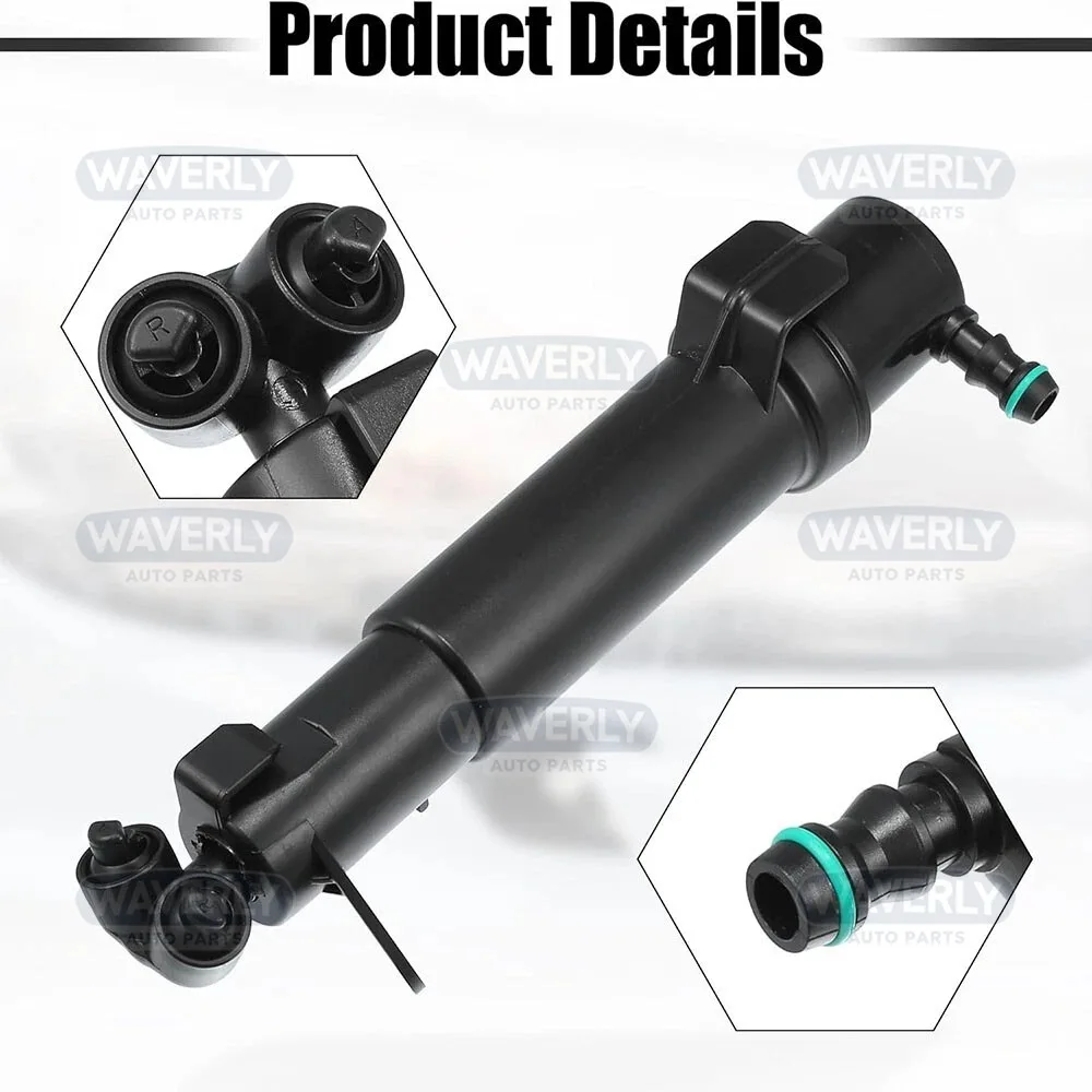 OE:2118600547 2118600647 Front Headlight Sprayer Washer Wiper Nozzle Jet For 2002-2009 Mercedes Benz W211 E Class