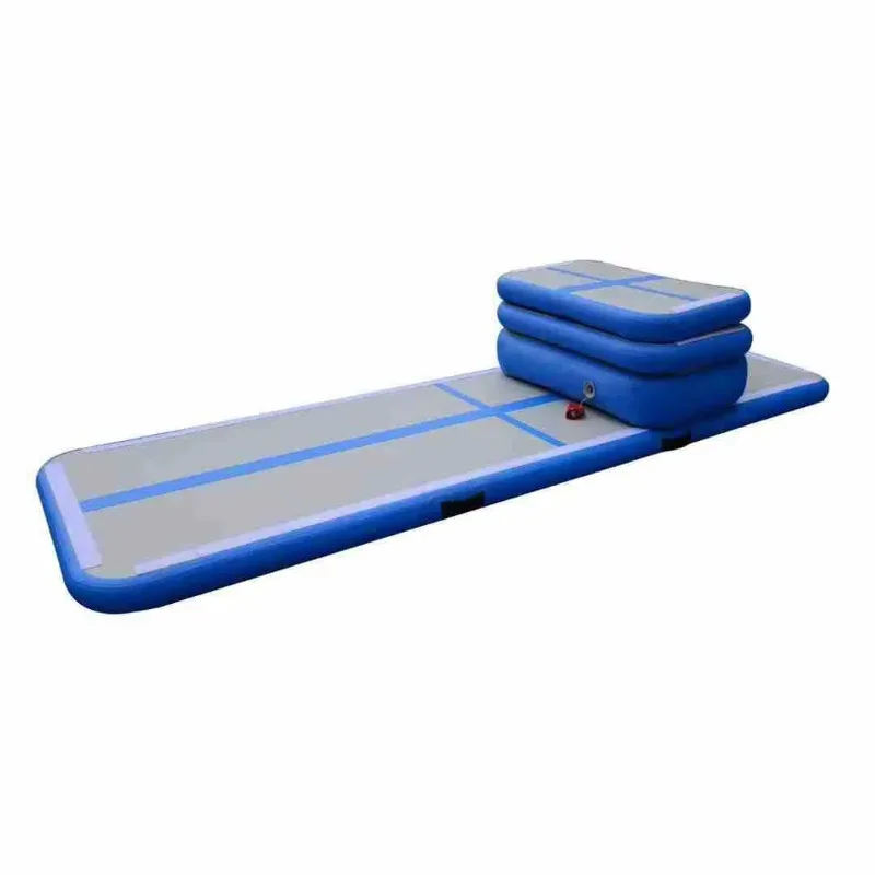 

Custom Size Airtrack Gymnastics Tumbling Mat Set, Various Lengths Inflatable Air Track, Suitable for Home & Gym Training