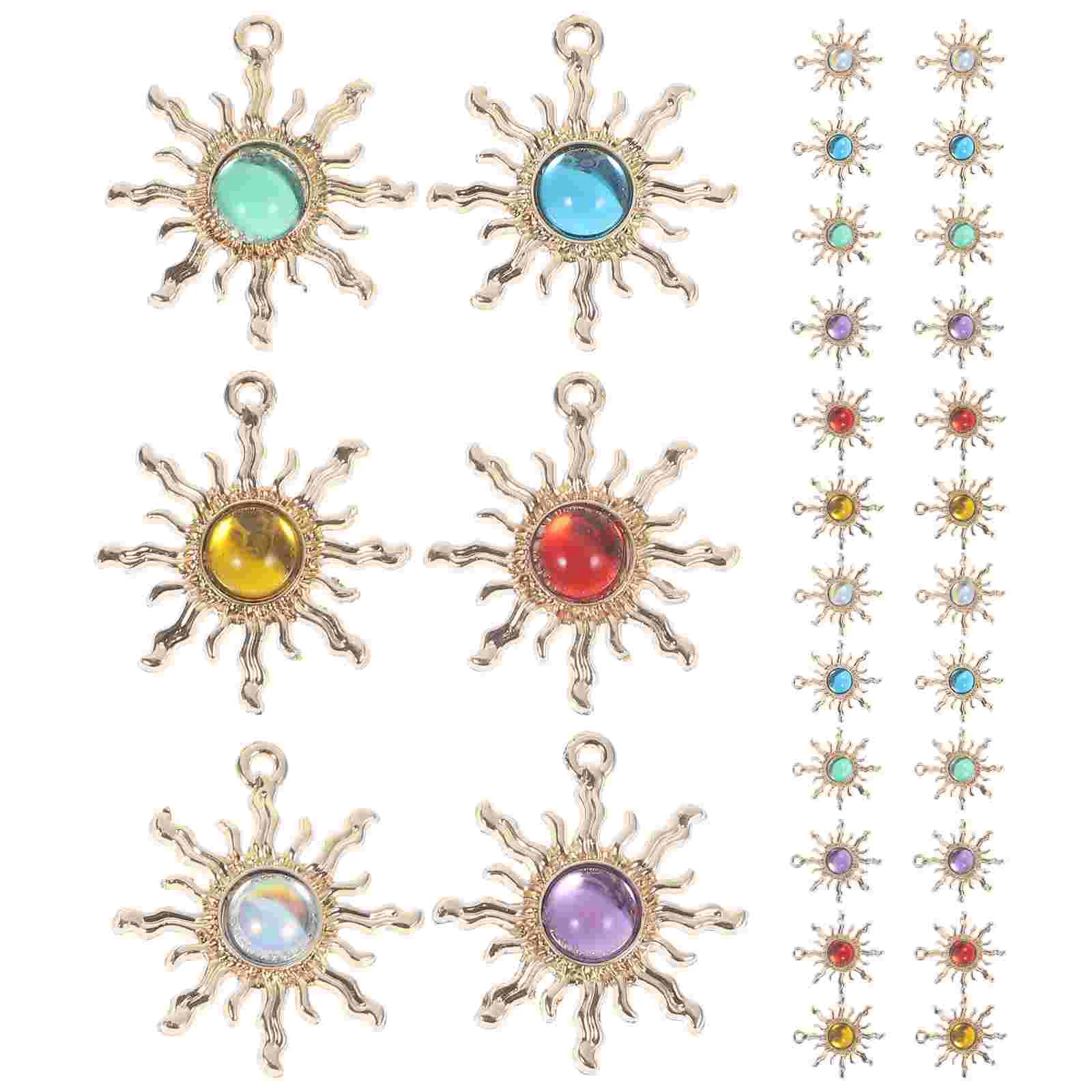 

30 Pcs Necklace Pendant Vintage Jewelry Gothic Style Charms Zinc Alloy Pendants