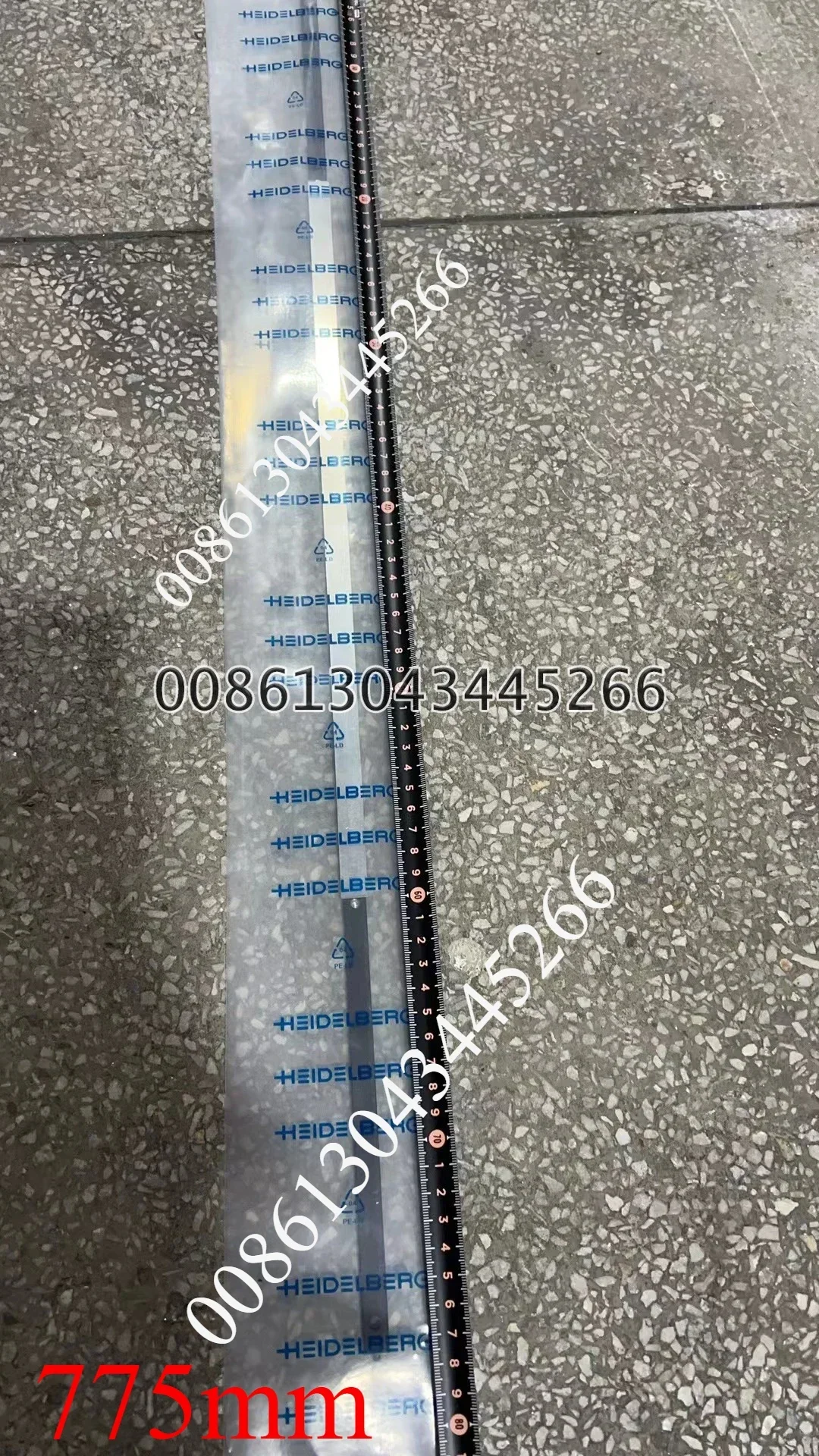 M2.006.401F Support Rail For Heidelberg M2.006.401F/03 M2.006.403 33.006.401 03.012.062 XL75 755mm Coating Blanket Cylinder