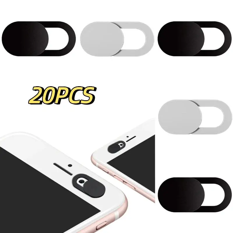 20PCS Universal Ultra Thin Laptop Camera Cover Slide Privacy Webcam Stickers For Computer Camera Blocker Slider
