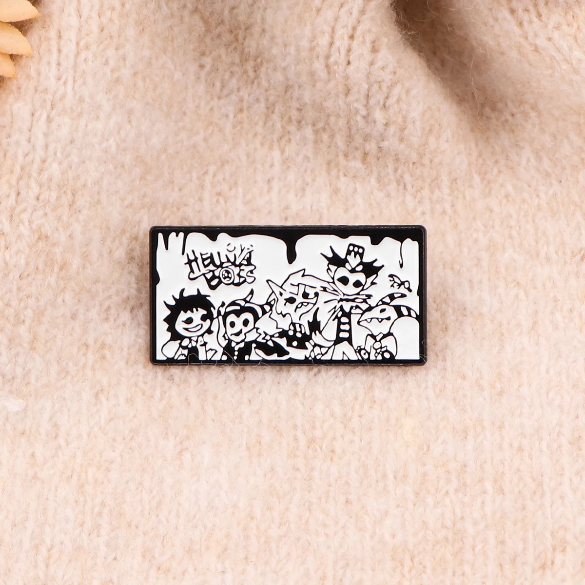 Cartoon Enamel Pin Funny Villain Brooches for Women Men Lapel Pin Backpack Bags Badges Christmas Gifts Clothing Accessories image 4