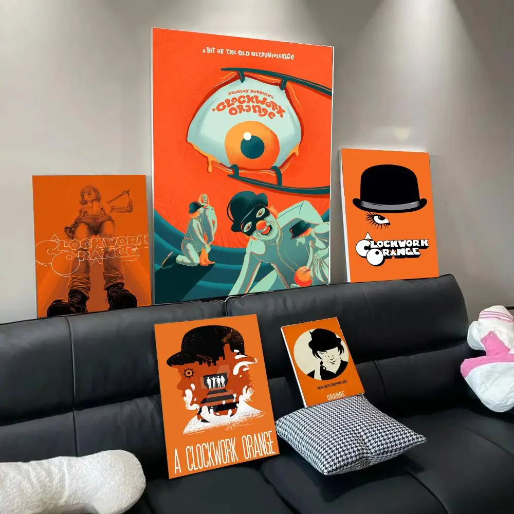 Movie A C-Clockwork Orange Poster Modern  Wall Art Aesthetic Minimalist Bedroom Decor Cafe Home Gift