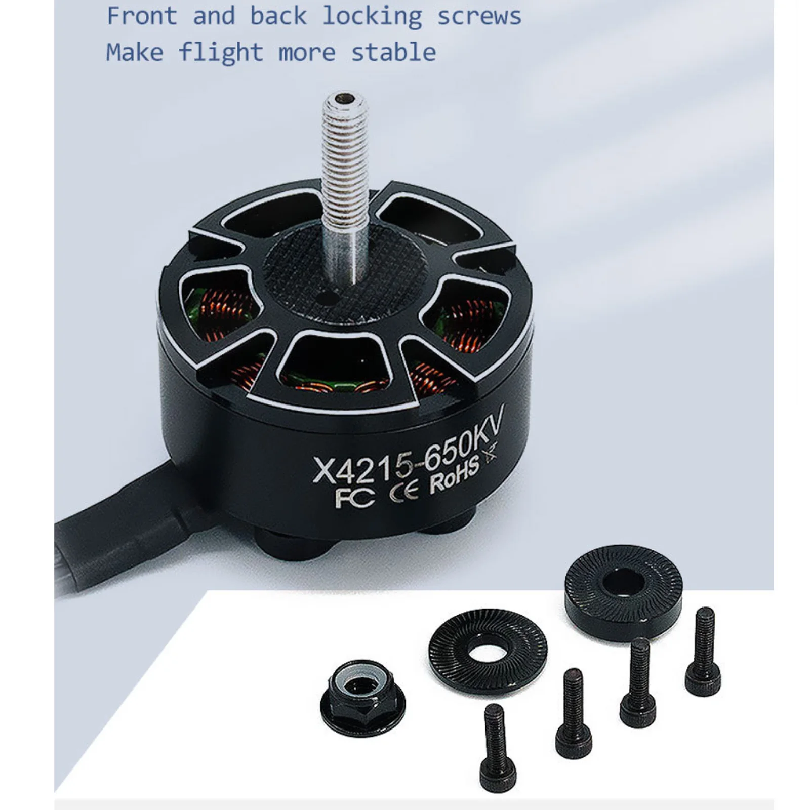 ZuruKin X4215 400KV/650KV Brushless Motor For 13/15-Inch FPV Racing Drone E-POWERRC Multi-Rotor Quad Hexacopter High Power Motor