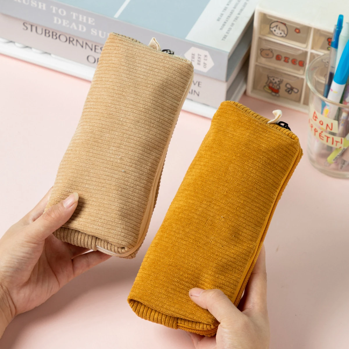 Kordonlu Retro Kalem Kutusu, Ö - Aesthetic Large Pencil Case Pouch incelemesi ve fiyatı