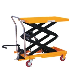 Hydraulic Scissor Lift Table Car 100kg Mini Lift Tables Electric