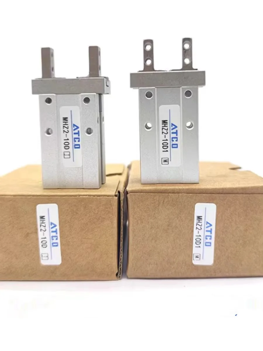 MHZ2 10D 16D 20D 25D 32D 40D Double Acting Air Gripper Pneumatic Finger Cylinder SMC Type Aluminium Clamps Bore 10-40mm Grab