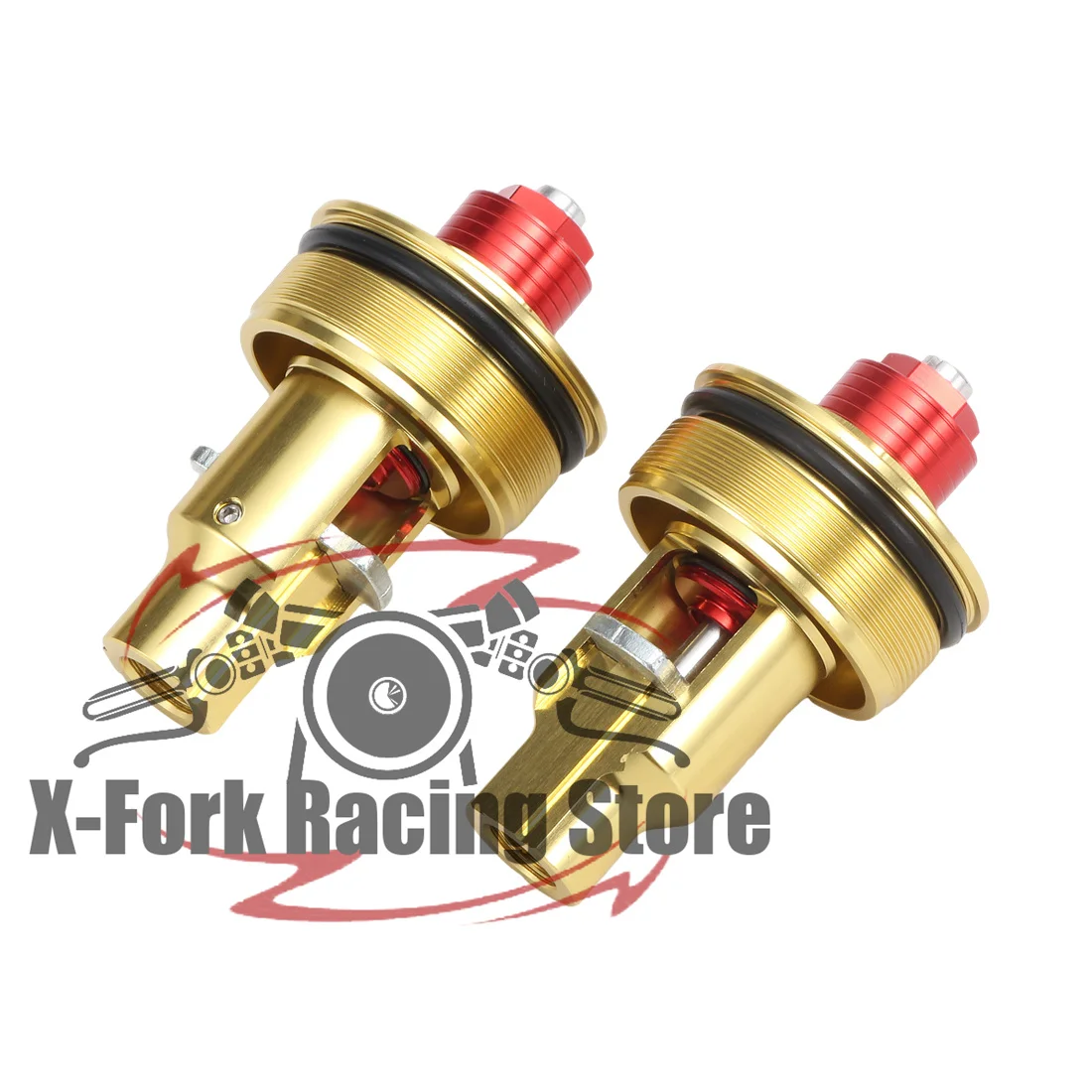 Front Preload Fork Bolts Caps Adjuster For SUZUKI GSXR1000 2003-2004 51351-40F30 GSX-R1000 GSX-R 1000