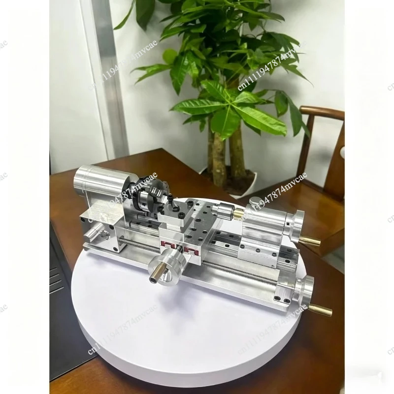DIY Mini Lathe Multifunctional Household Woodworking Homemade Small Lathe Portable Desktop Micro-Lathe 110V-220V 100-2500r/min
