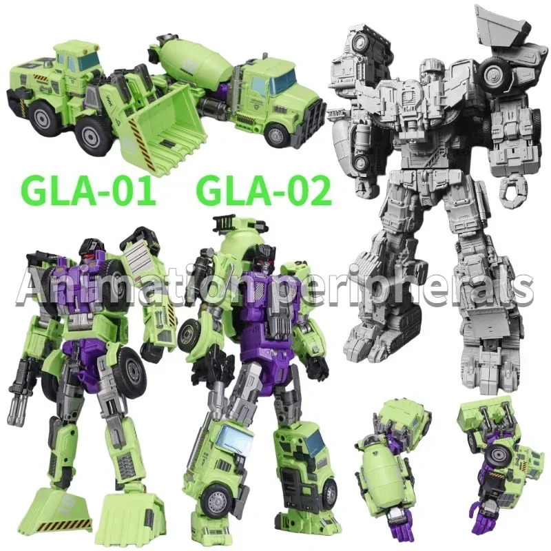 In stock Transformation Mecha Invasion Devastator Combiner GLA-01 02 GLA-03 04 GLA-05 06 MP Scale Action Figures