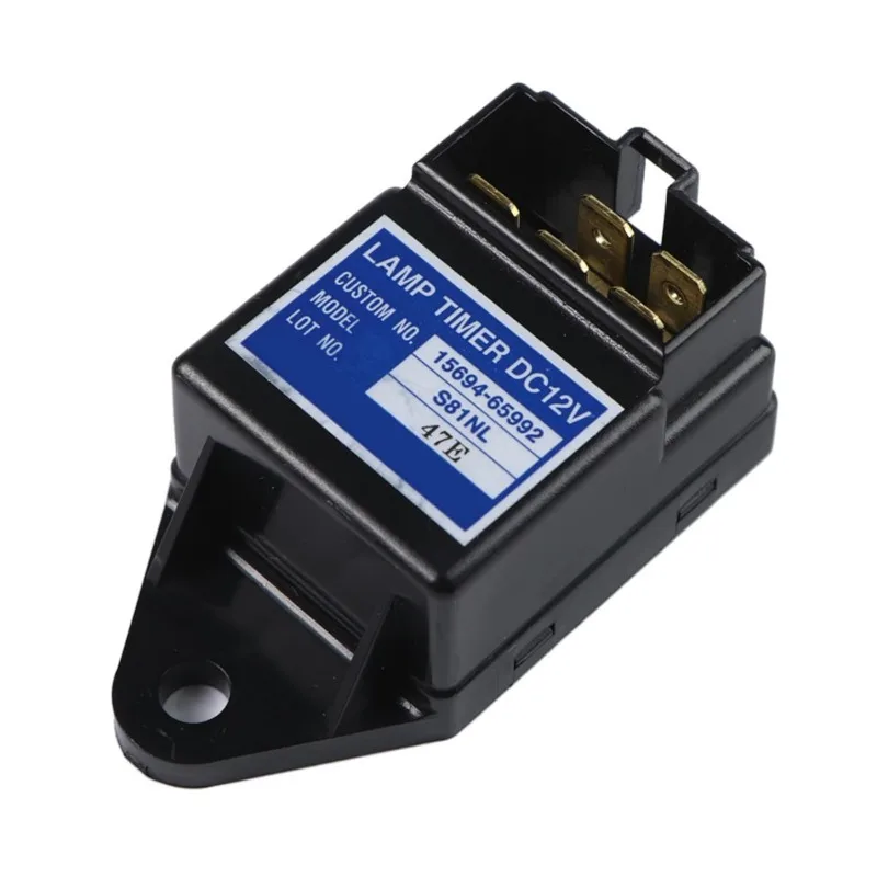 MUGURO 12V Timer Relay for Kubota 15694-65992 15694-65990 S81NL SBA385870500 Lamp Timer Glow Plug Relay