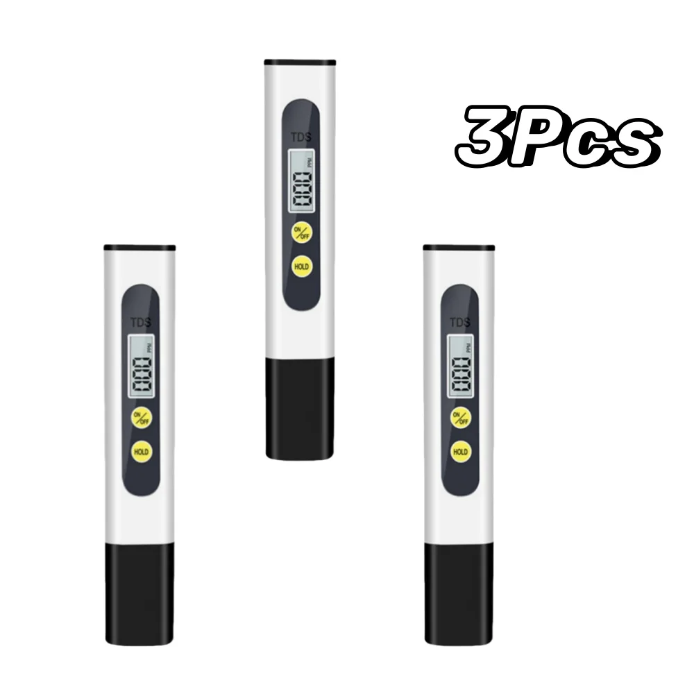 เครื่องทดสอบน้ำดิจิตอล TDS เมตรตัวกรองตรวจสอบคุณภาพน้ำดื่ม0-9999ppm ทดสอบสระน้ำไฮโดรโปนิกส์ในตู้ปลา