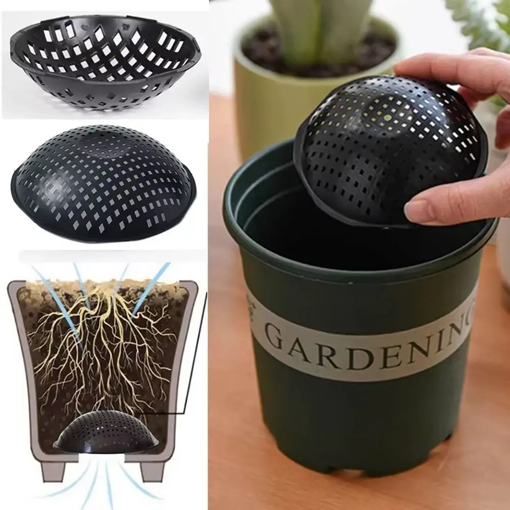 5/10Pcs Bonsai Basin Flowerpot Bottom Grid Mat Garden Accessories Flower Pot Pot Hole Mesh Pad Breathable Leakproof