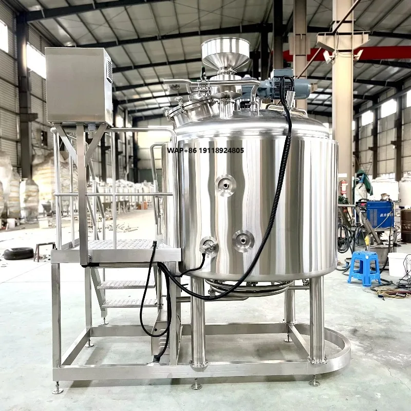 Sistema Comercial de Fermentación de Kombucha para Uso Doméstico y Plantas de Producción con Capacidades de hasta 5000L, Incluye Procesamiento de Vino
