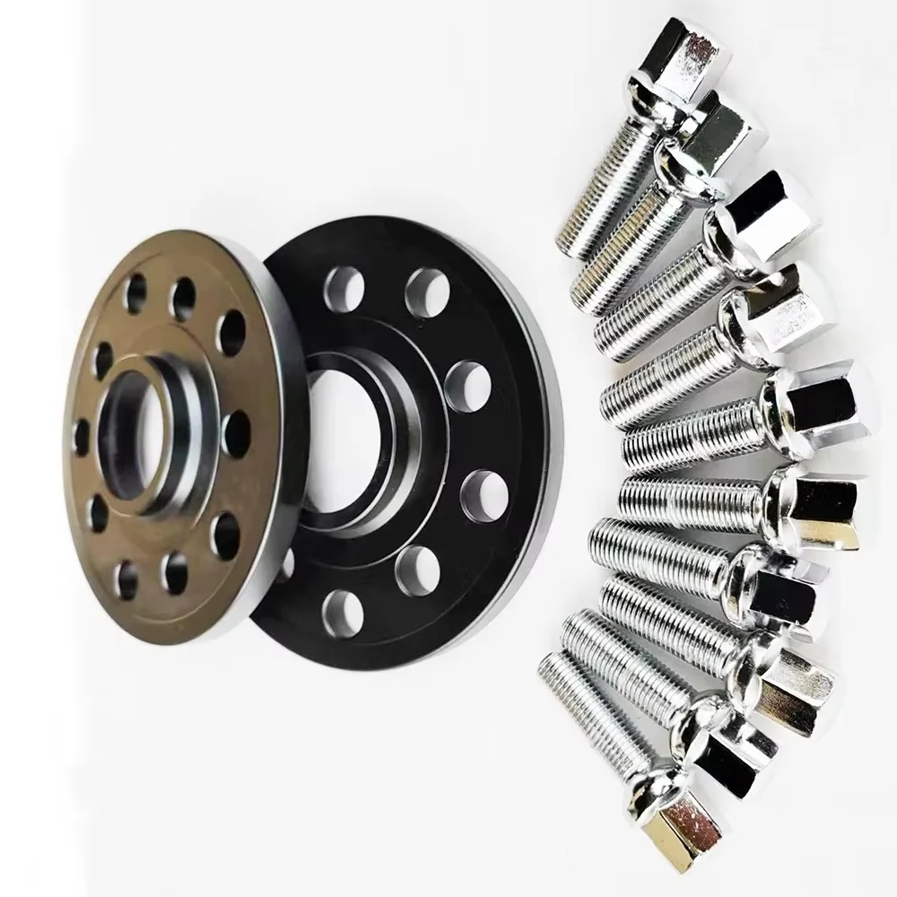 

2pcs 10mm Modification Accessorie Wheel spacer PCD 5x100 &5x112 CB 57.1 for VW Golf/Bora/Polo/Jetta with 10pcs M14*1.5 lug bolts