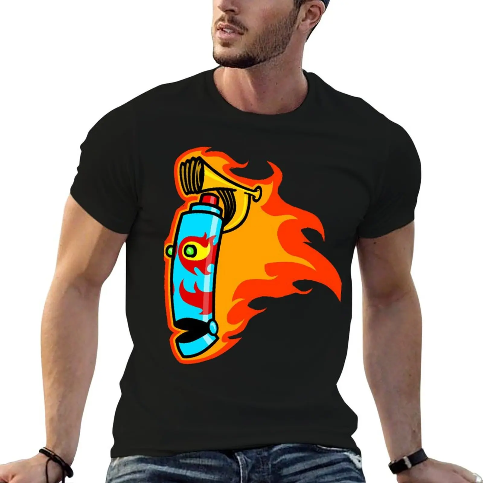 HELPER T-Shirt valentines clothes croswit shirt man Men's cotton t-shirt