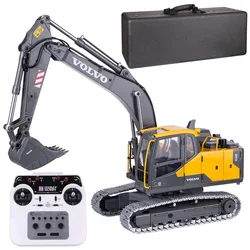 Hobby For E010-003 1:14 RC Excavator Volvo 2.4G 24CH Remote Control EC160 Excavator Full Functional Electric Vehicle Toys