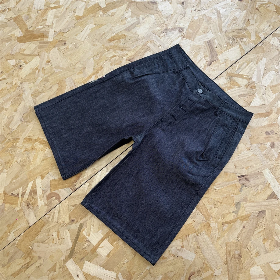 

Повседневные женские джинсовые орты с цветочной вышивкой, тонкая талия, свободный крой, дышащие летние орты для пар