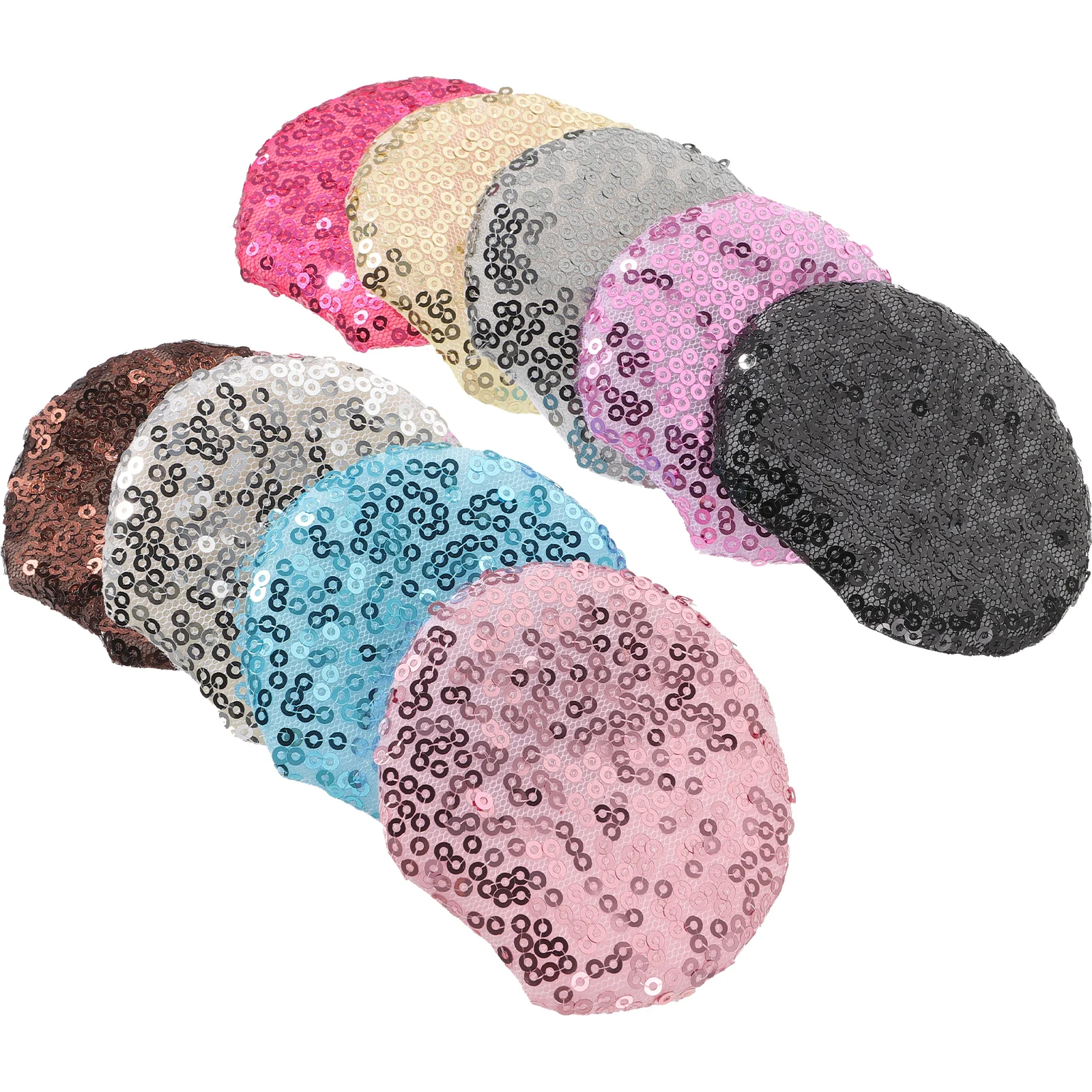 

18Pcs Sequin Mice Ears DIY Hair Clip Making Kit Headband Supplies Mouse Ears Glitter Craft Accessories Bow Making Kit