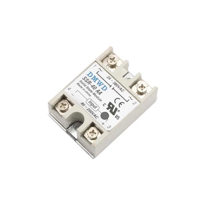 1PC Solid State Relay SSR-10AA 25AA 40AA AC Control AC SSR Single Phase Solid State Relay