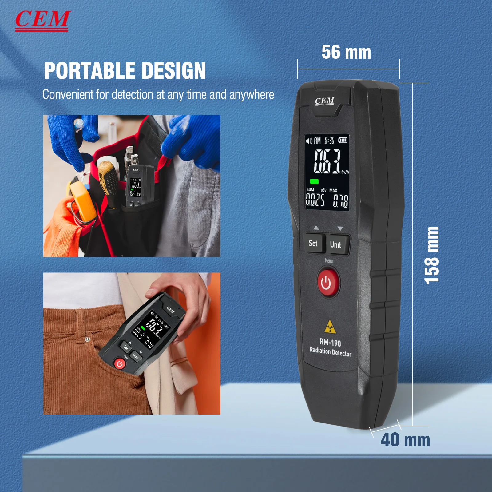 Cem Geiger Counter …