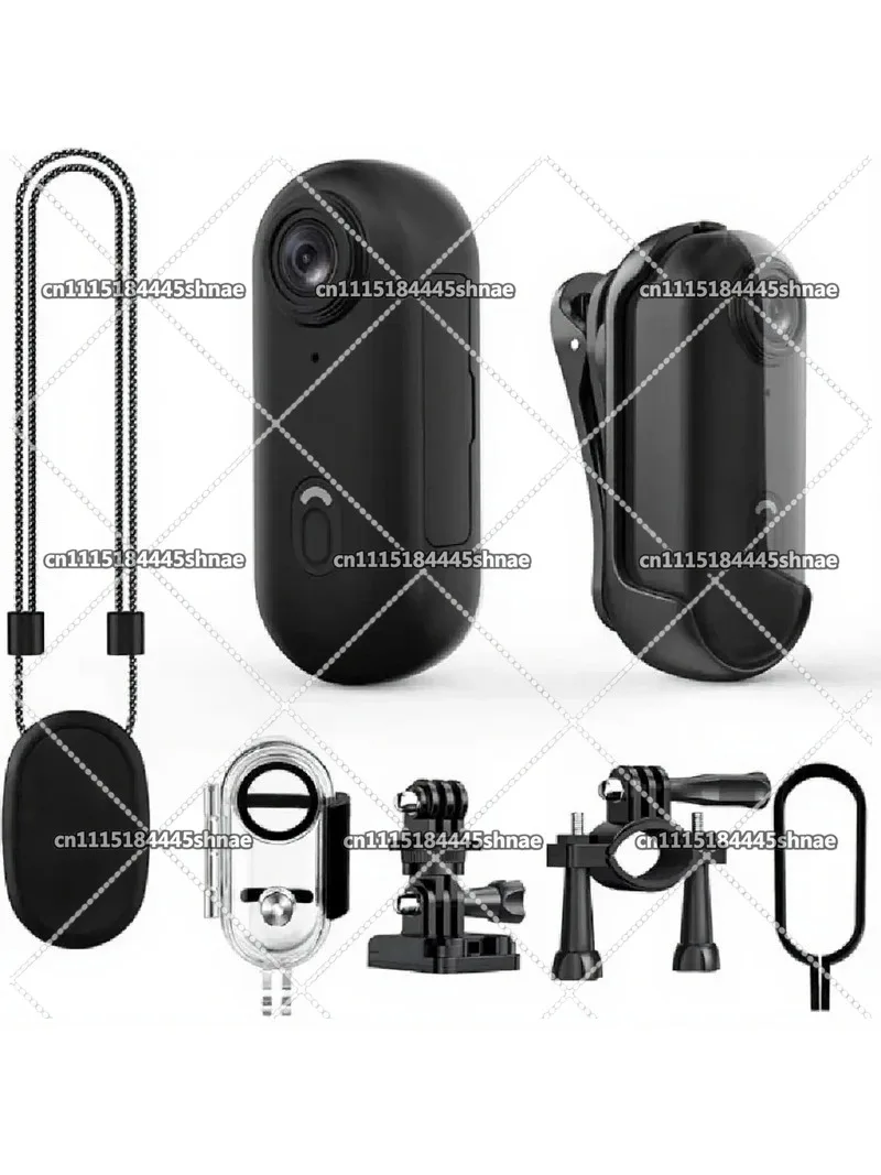 4K Mini Action Camera HD 1080P WiFi Body Mount POV Camera Vlogging Motorcycle Helmet Sports Video Recorder