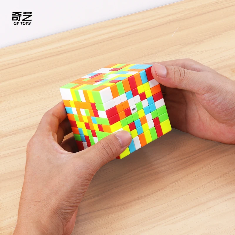 QiYi-Cube magique de vitesse anti-stress professionnel, nouveau produit, 8x8x8