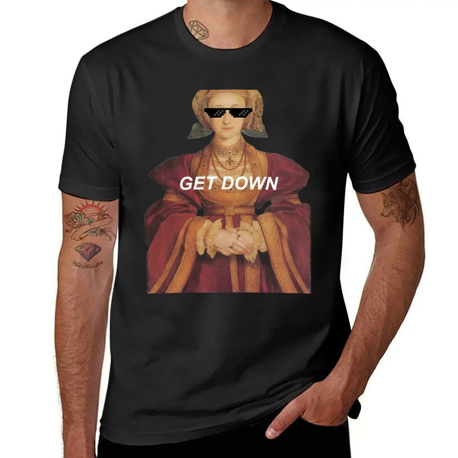 

Get Down (Anne Of Cleves) T-Shirt quick drying hippie clothes boys whites cute tops black t-shirts for men