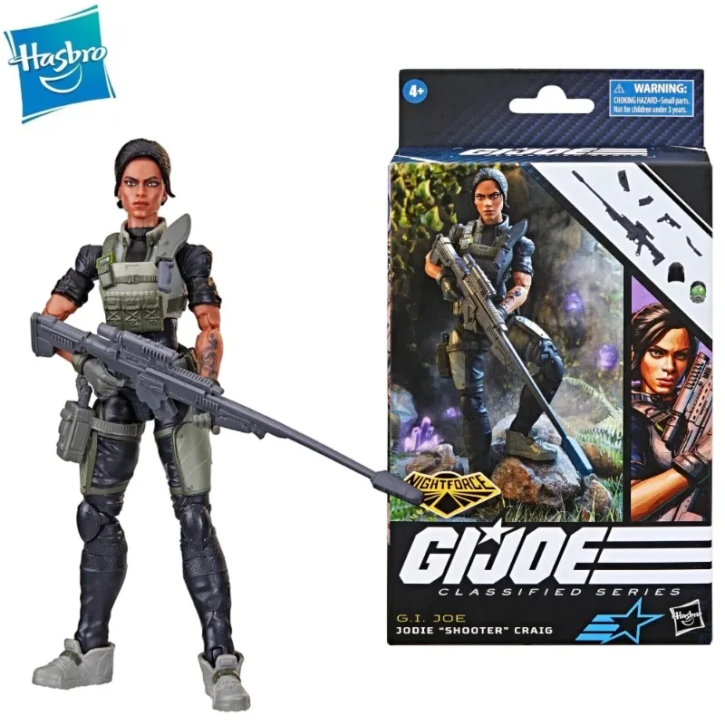 

Новый оригинальный G.I. Joe GI Joe Classified Series 6 "090 Night Force Jodie Shooter Craig Walmart Фигурка Модель Игрушка Хобби Подарок