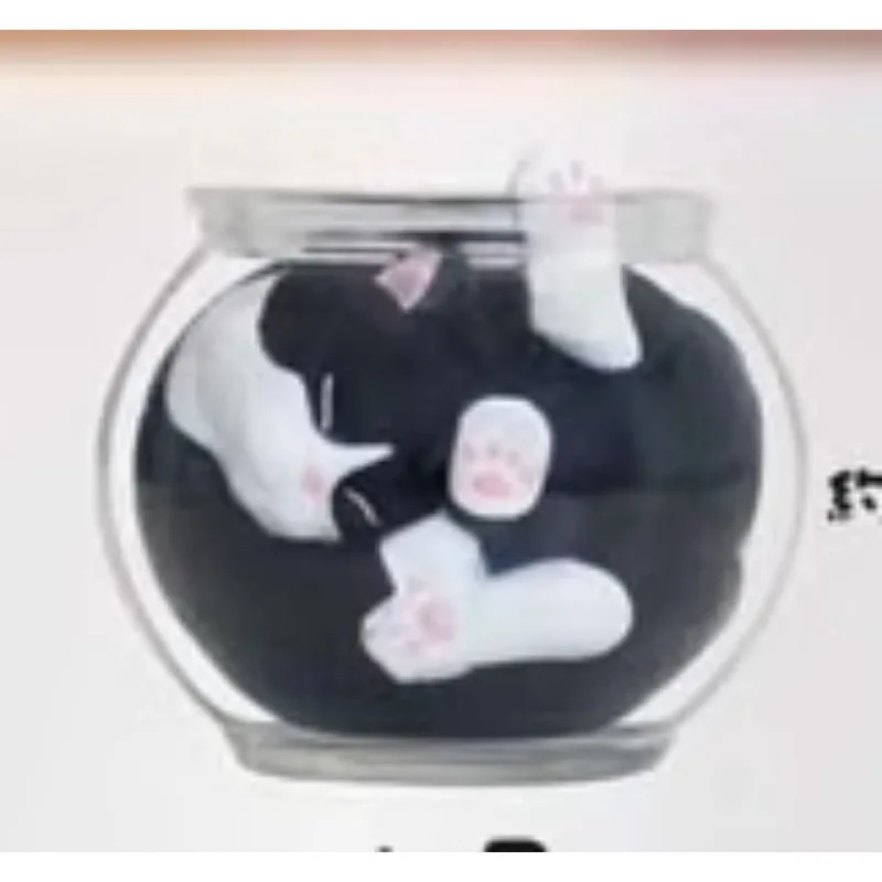 Liquid Cat Gashapon Toys Anime Lovely Creative Figure Model Dekoracja Ozdoby Zabawki