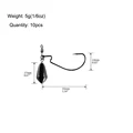 10pcs 5g