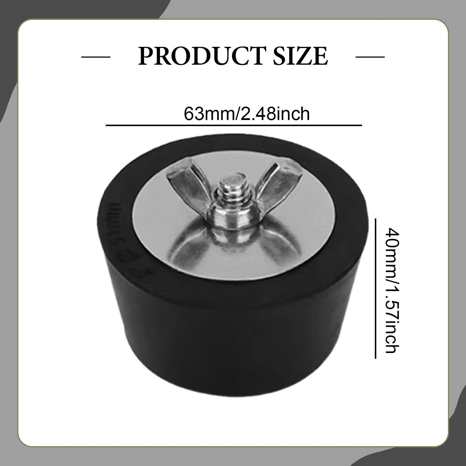 قابس مقشدة حمام السباحة 63 مم لاختبار الضغط على خط السباكة المنزلي #6