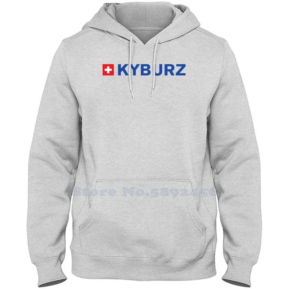 

KYBURZ Switzerland AG Casual Clothing Sweatshirt Printed Logo Graphic Large Size Hoodie