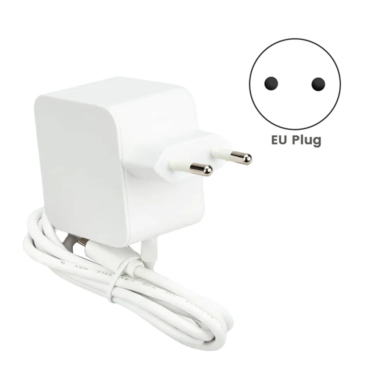 For Raspberry Pi Generation 5 Pi5 Power Supply USB-C 27W 5.1V 5A Multifunction Convenient Adapter with EU Plug