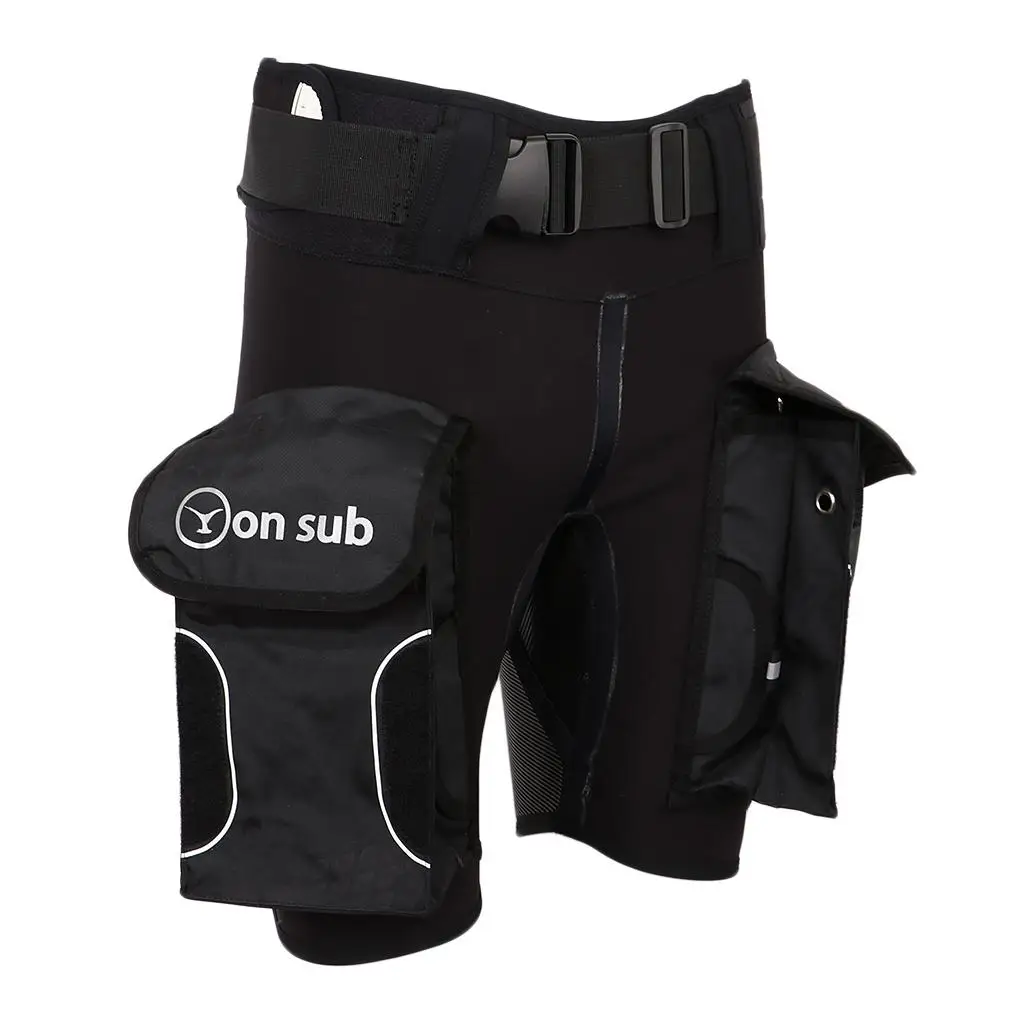 Neoprene Resistance Shorts with Pockets for Diving & Surfing