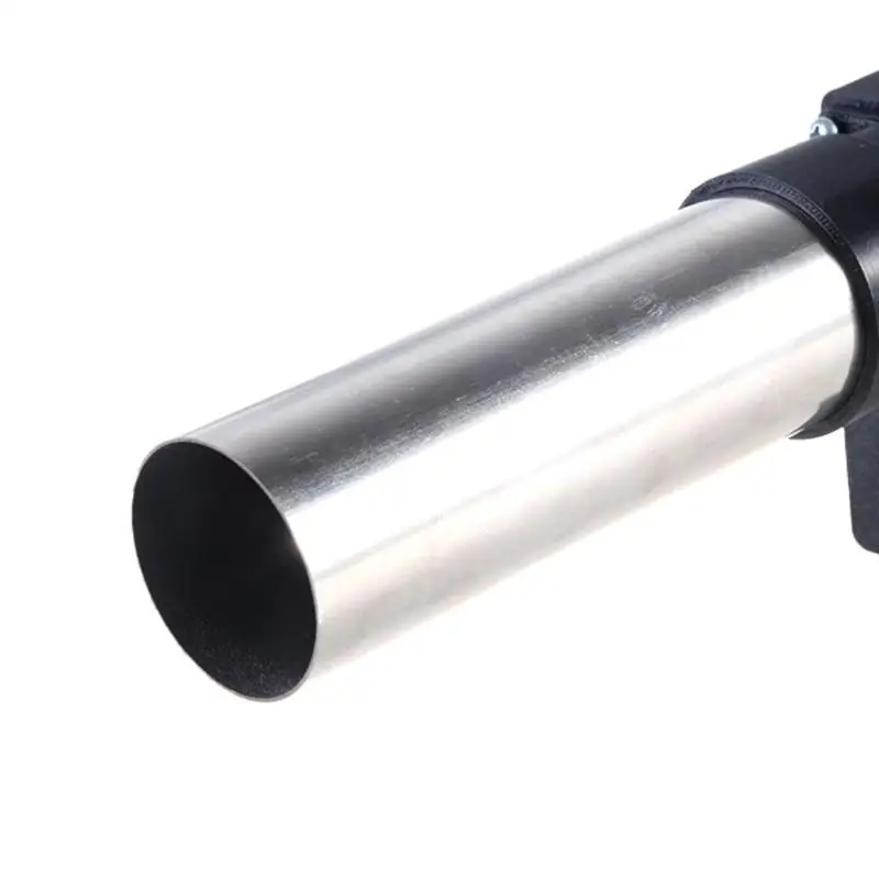 652F 12cm Stainless Steel Extension Duct Ventilation Pipe Suitable for Blower Fans, Ensuring Safe Distance from Heat Sources