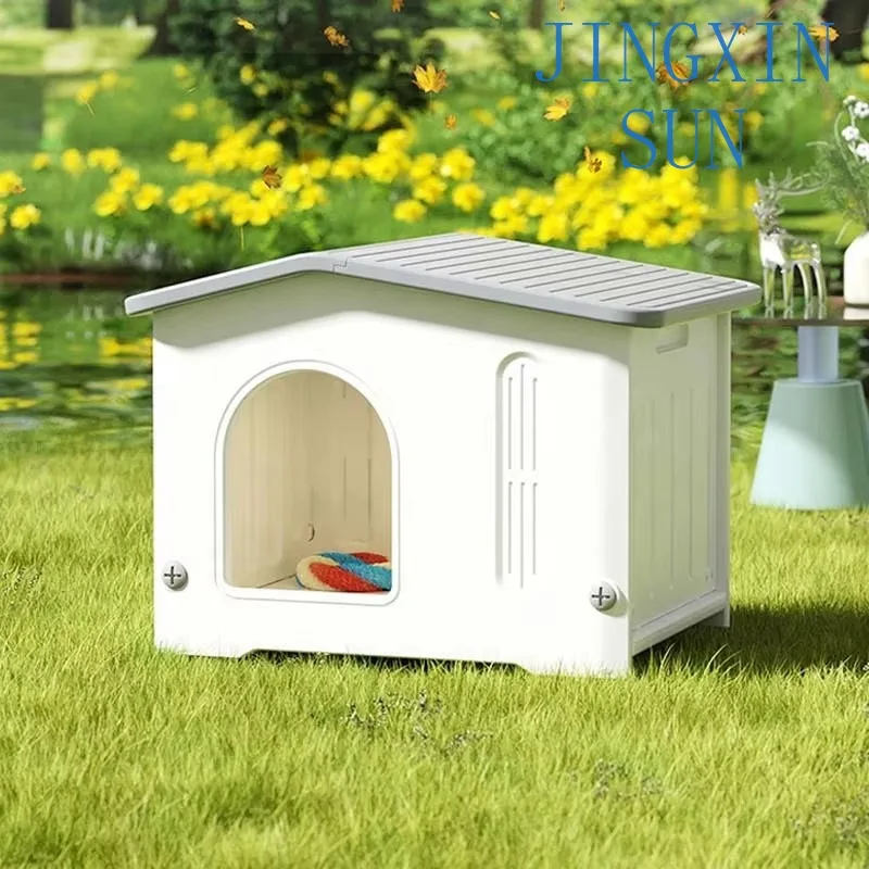Small Size House Villa for Little Dog/Cat Pet Kennel Adjustable Safety Indoor/Outdoor Puppy Non-Toxic