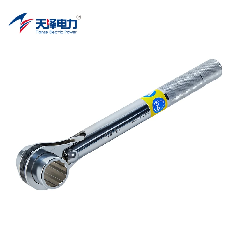 FTW-44 High Accuracy Manual Ratchet Wrench For M12 Nut DIY Grade Customizable OEM Support