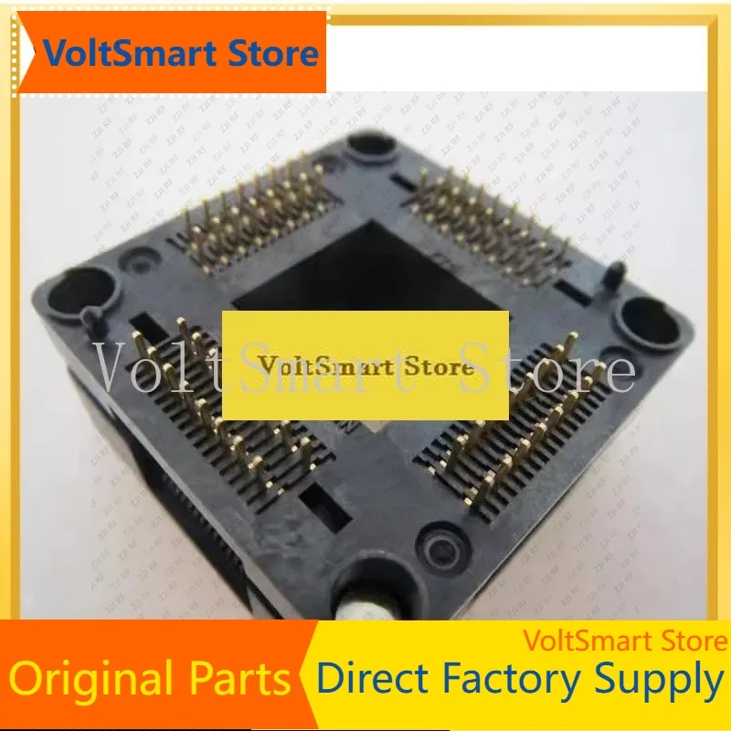 VoltSOpentop OTQ-64-0.8-01/02/03 QFP64/TQFP64/LQFP64 0.8MM IC Burning Seat Adapter Testing Seat Test Socket Test Bench in Stock