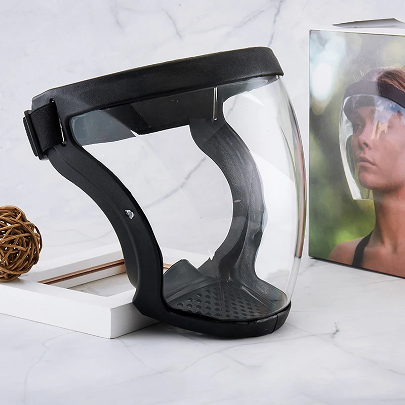 Antiappannamento Anti Splash Protezione integrale Maschera antigoccia Occhiali da indossare per la testa Occhiali sferici spaziali Vetro protettivo integrale