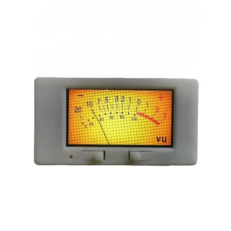 Amplifier Voice-Activated Pickup Module - Analog VU Meter & Color Audio Spectrum LCD Level Display