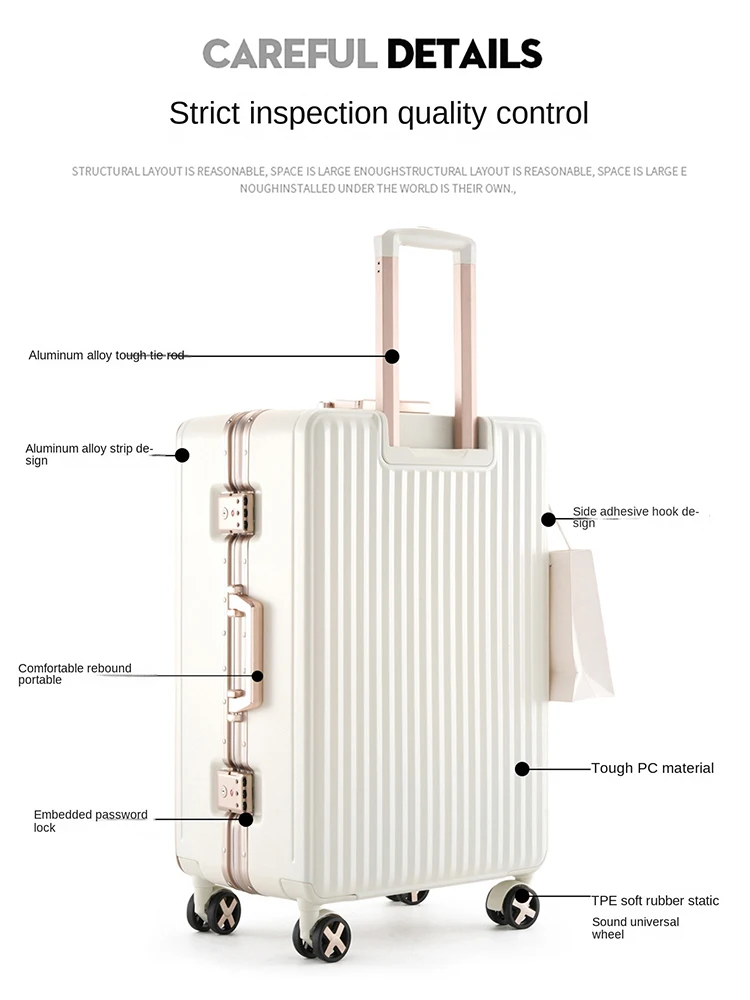 28インチ キャリア 新品 スーツケース アルミフレーム ABS+PC 大型 旅行用スーツケース 20インチ 機内持ち込み可能 24/26インチ パスワード付きトロリーケース