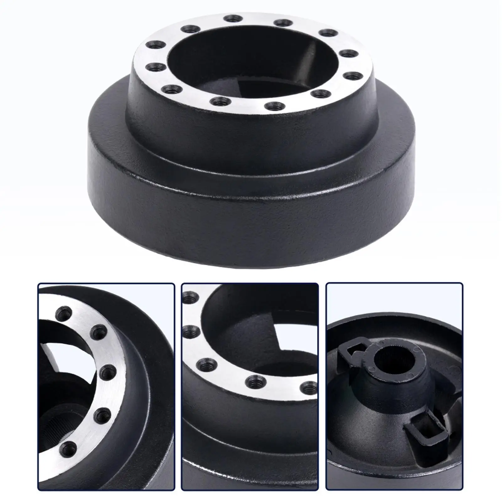 

Car Steering Wheel Adapter Sturdy Repairing Supplies for BMW E46 328i 323i 325i 330i Modification Accessories