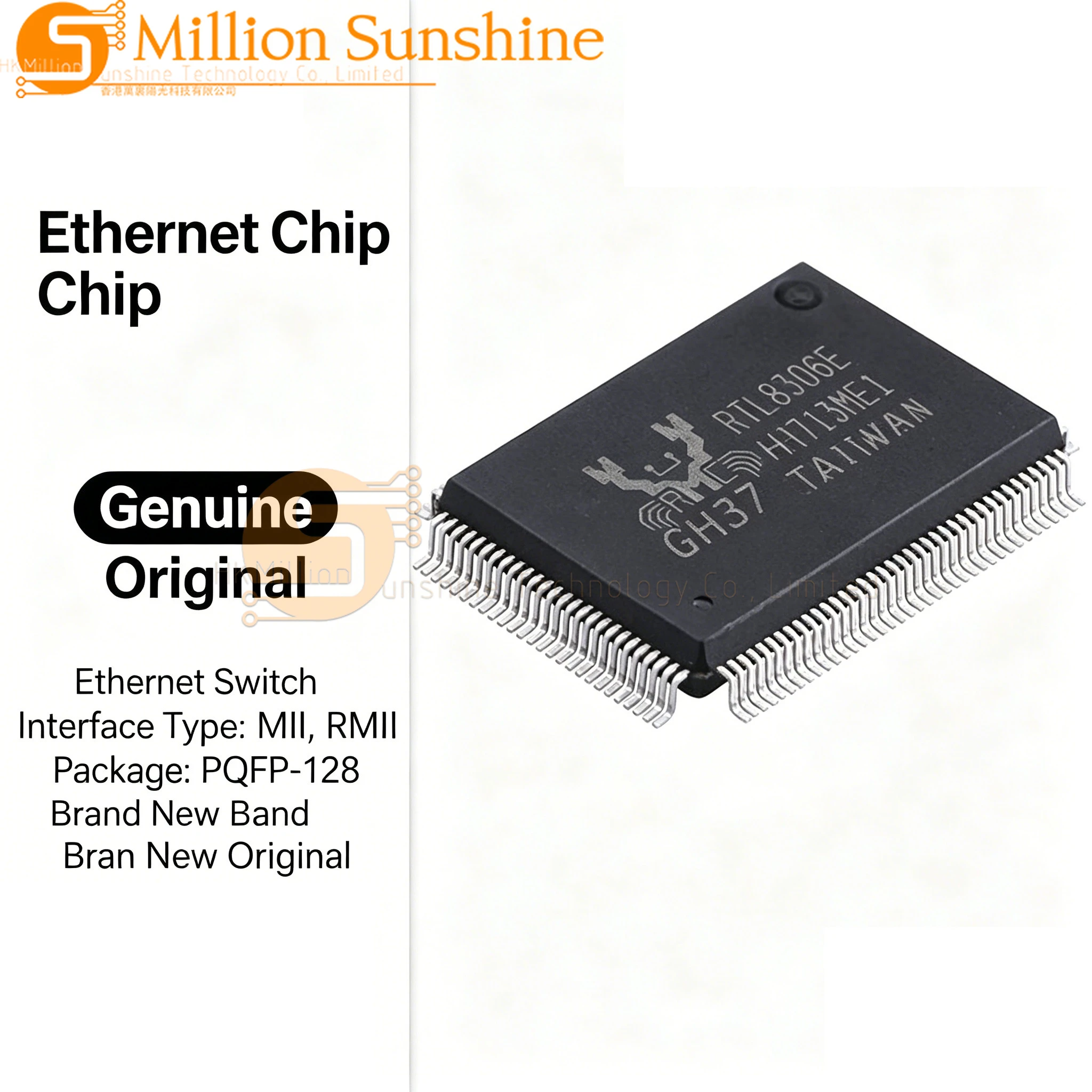 5pcs RTL8309SC RTL8309SB RTL8306G RTL8306E RTL8208G RTL8208D RTL8208C RTL8208B RTL8019AS Ethernet Controller Switch IC