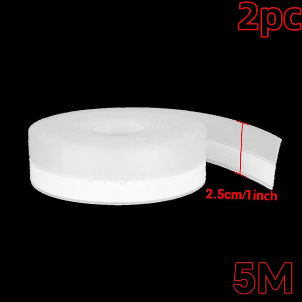Afdichtingsstrips, stofdichte en geluidsisolerende siliconen anti-botsings- en weerbestendige strips, worden gebruikt voor de kieren in douchedeuren.