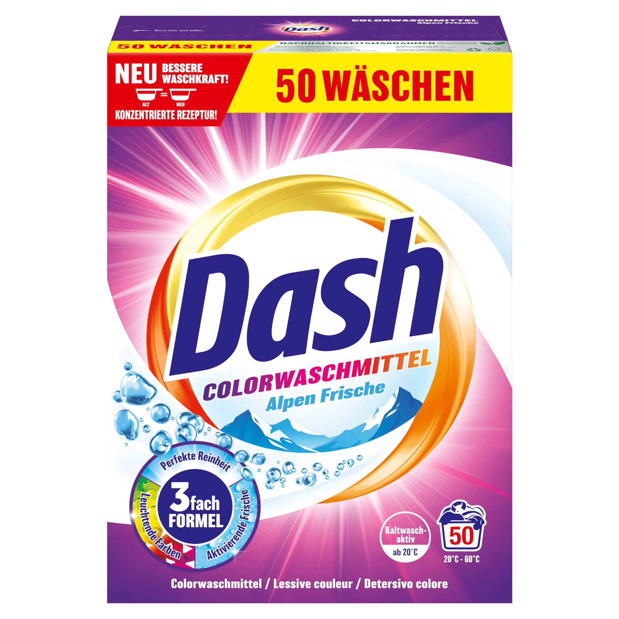 DASH Color Frische 50 Waspoeder 2,5 kg