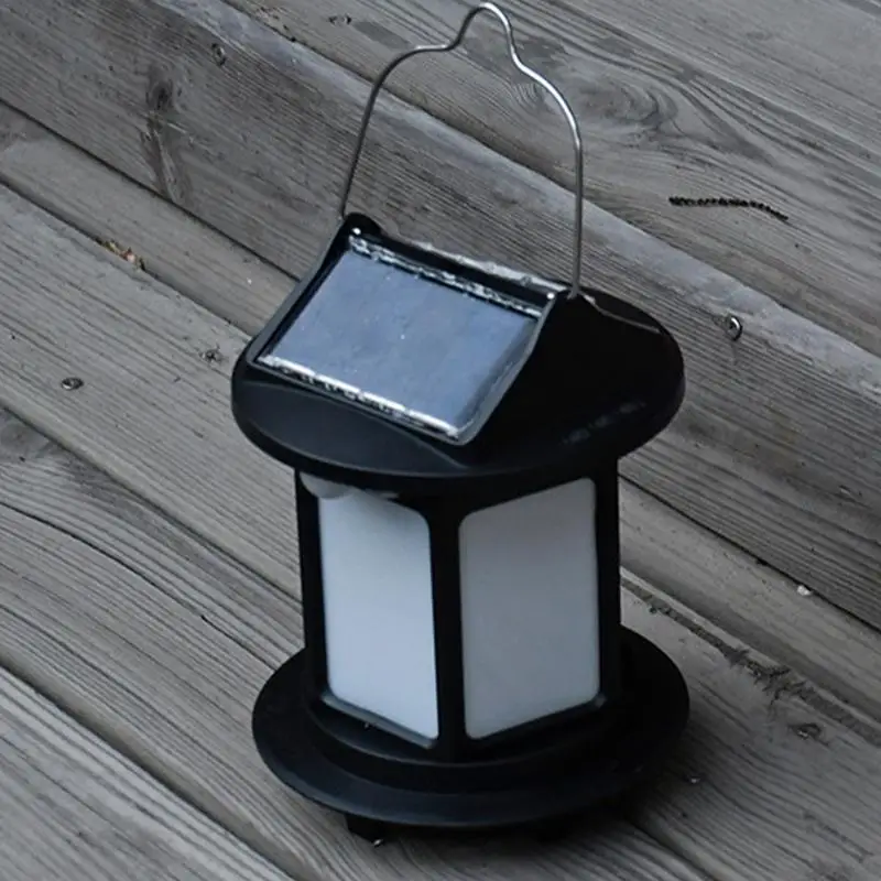 Solar Lantern Rechargeable Lanterns Garden Solar Lights Outdoor Lights Solar Lights Handheld Lantern Landscape Decor Camping